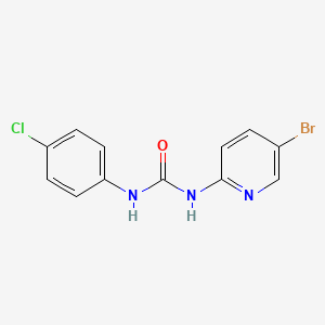 N-(5-bromo-2-pyridinyl)-N'-(4-chlorophenyl)urea