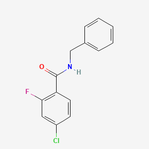 N-benzyl-4-chloro-2-fluorobenzamide
