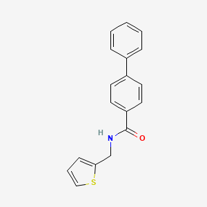 N-(2-thienylmethyl)-4-biphenylcarboxamide
