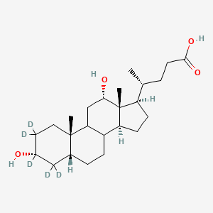 molecular formula C24H40O4 B584740 Deoxycholic Acid-d5 CAS No. 52840-14-9