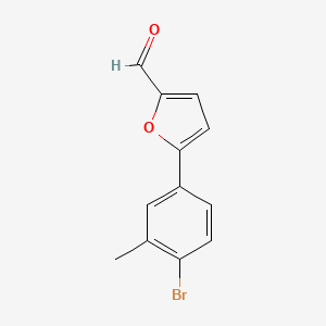 5-(4-bromo-3-methylphenyl)-2-furaldehyde