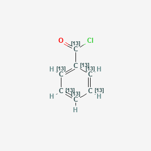 B584762 Benzoyl Chloride-13C7 CAS No. 1346605-13-7