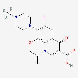 molecular formula C18H20FN3O4 B584767 (R)-Ofloxacin-d3 CAS No. 1346617-10-4