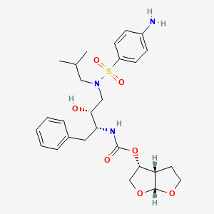 molecular formula C27H37N3O7S B584768 1-epi-Darunavir CAS No. 1546918-95-9