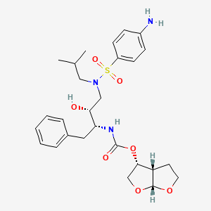 molecular formula C27H37N3O7S B584768 1-epi-达鲁那韦 CAS No. 1546918-95-9