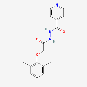 N'-[2-(2,6-dimethylphenoxy)acetyl]isonicotinohydrazide