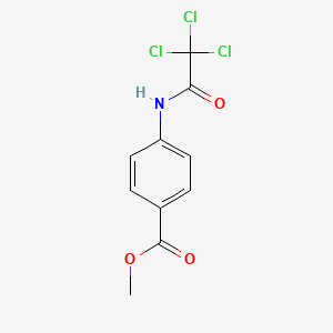 methyl 4-[(trichloroacetyl)amino]benzoate