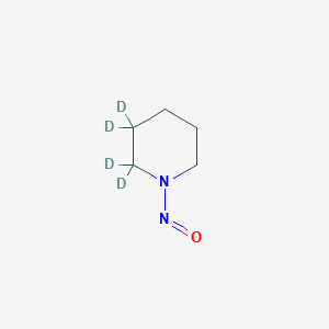 1-Nitroso(2,2,6,6-~2~H_4_)piperidine