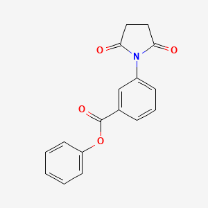 phenyl 3-(2,5-dioxo-1-pyrrolidinyl)benzoate
