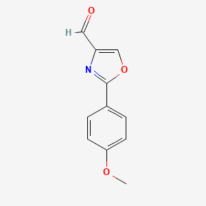 2-(4-Methoxyphenyl)oxazole-4-carbaldehyde
