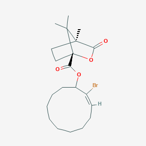 B058478 2-Bromo-2-cycloundecenyl camphanate CAS No. 112927-19-2