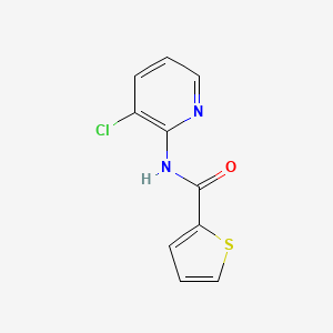 molecular formula C10H7ClN2OS B5847824 N-(3-chloro-2-pyridinyl)-2-thiophenecarboxamide 