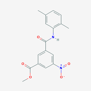 methyl 3-{[(2,5-dimethylphenyl)amino]carbonyl}-5-nitrobenzoate