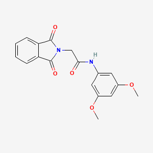 N-(3,5-dimethoxyphenyl)-2-(1,3-dioxo-1,3-dihydro-2H-isoindol-2-yl)acetamide