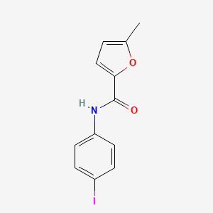 molecular formula C12H10INO2 B5847881 N-(4-iodophenyl)-5-methyl-2-furamide 