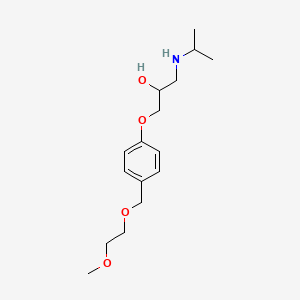 O-Desisopropyl-O-methyl Bisoprolol Hemifumarate