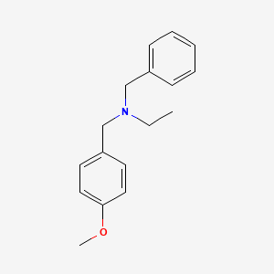 N-benzyl-N-(4-methoxybenzyl)ethanamine