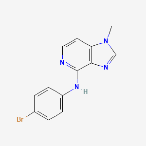 N-(4-bromophenyl)-1-methyl-1H-imidazo[4,5-c]pyridin-4-amine
