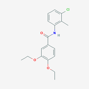 N-(3-chloro-2-methylphenyl)-3,4-diethoxybenzamide