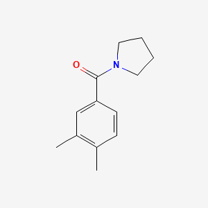 1-(3,4-dimethylbenzoyl)pyrrolidine