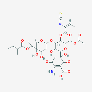 B058483 O-Demethylpaulomycin A CAS No. 113603-74-0