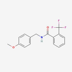 N-(4-methoxybenzyl)-2-(trifluoromethyl)benzamide