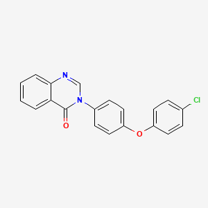 3-[4-(4-chlorophenoxy)phenyl]-4(3H)-quinazolinone