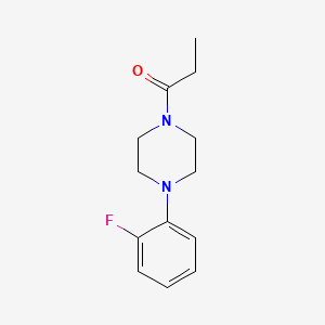 1-(2-fluorophenyl)-4-propionylpiperazine