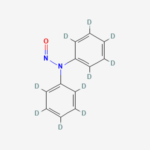 molecular formula C12H10N2O B584858 N-Nitrosodiphenylamine-d10 CAS No. 42952-91-0