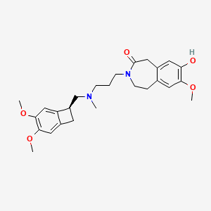 molecular formula C26H34N2O5 B584899 8-Demethyl Ivabradine CAS No. 304464-97-9