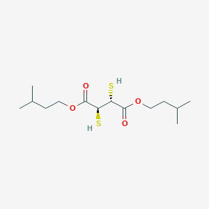 B058491 bis(3-methylbutyl) (2S,3R)-2,3-bis(sulfanyl)butanedioate CAS No. 118908-63-7