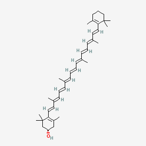 molecular formula C40H56O B584921 (3S)-β-隐黄质 CAS No. 1200446-88-3