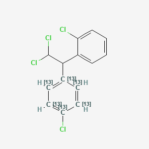 molecular formula C14H10Cl4 B584925 Mitotane-13C6 CAS No. 1261396-21-7