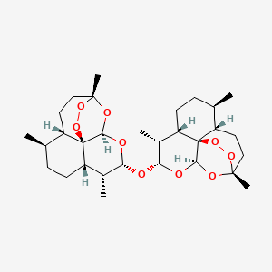 molecular formula C30H46O9 B584927 二氢青蒿素二聚体 CAS No. 150358-71-7