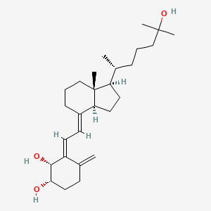 molecular formula C27H44O3 B584942 4beta,25-Dihydroxy vitamin D3 CAS No. 573951-39-0