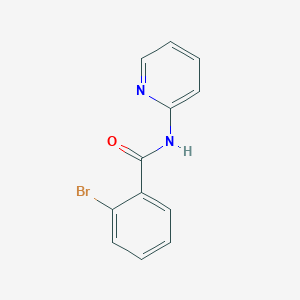 molecular formula C12H9BrN2O B5849589 2-bromo-N-2-pyridinylbenzamide 