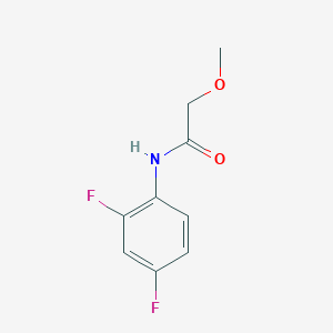 molecular formula C9H9F2NO2 B5849666 N-(2,4-difluorophenyl)-2-methoxyacetamide 