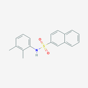 molecular formula C18H17NO2S B5849695 N-(2,3-dimethylphenyl)-2-naphthalenesulfonamide 