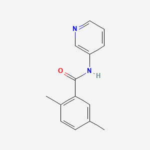 molecular formula C14H14N2O B5849709 2,5-dimethyl-N-3-pyridinylbenzamide 