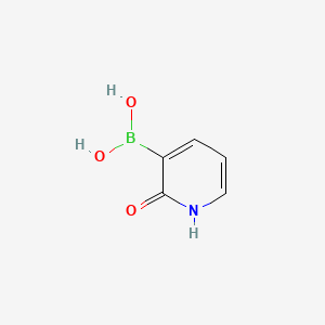 molecular formula C5H6BNO3 B584973 (2-氧代-1,2-二氢吡啶-3-基)硼酸 CAS No. 951655-49-5