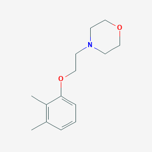 molecular formula C14H21NO2 B5849745 4-[2-(2,3-dimethylphenoxy)ethyl]morpholine 
