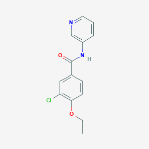 molecular formula C14H13ClN2O2 B5849769 3-chloro-4-ethoxy-N-3-pyridinylbenzamide 