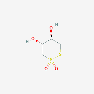 B058498 (4S,5R)-1,1-dioxodithiane-4,5-diol CAS No. 120586-49-4