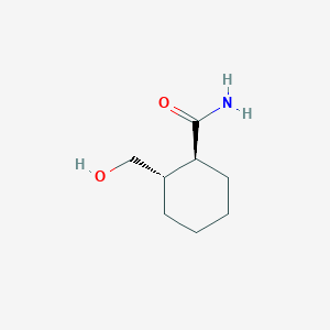 B058499 (1S,trans)-2-(Hydroxymethyl)cyclohexanecarboxamide CAS No. 116174-40-4