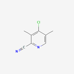 B585010 4-Chloro-3,5-dimethylpicolinonitrile CAS No. 1323392-95-5