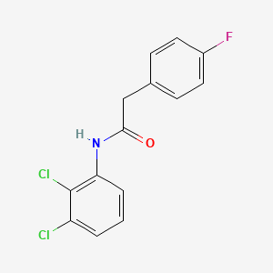 N-(2,3-dichlorophenyl)-2-(4-fluorophenyl)acetamide