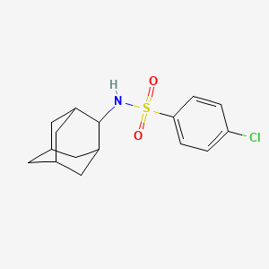 molecular formula C16H20ClNO2S B5850139 N-2-adamantyl-4-chlorobenzenesulfonamide 