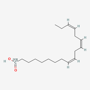 molecular formula C18H30O2 B585033 Linolenic-1-13C Acid CAS No. 224568-13-2