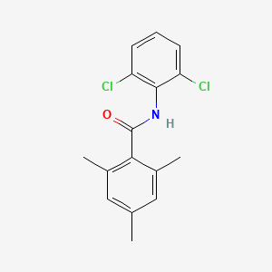 molecular formula C16H15Cl2NO B5850373 N-(2,6-dichlorophenyl)-2,4,6-trimethylbenzamide 