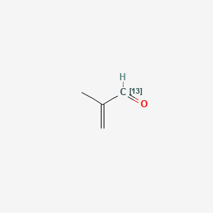 molecular formula C4H6O B585040 Methacrolein-13C CAS No. 1119514-41-8
